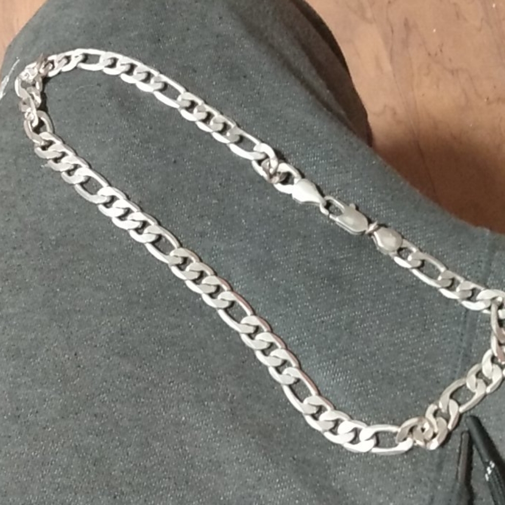 85 gram silver necklace